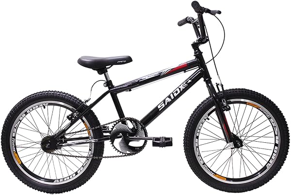 Bicicleta Aro 20 BMX Cross Freestyle Saidx (Preto)
