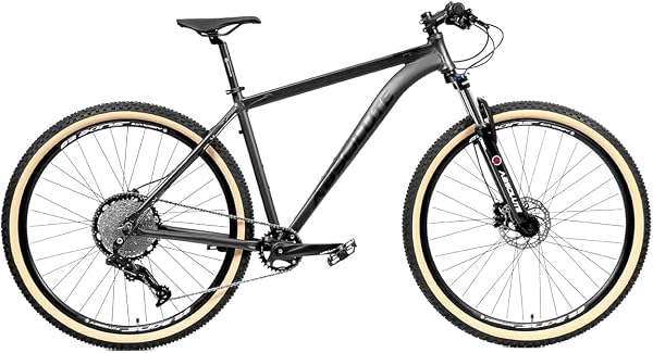 Bicicleta Aro 29 Absolute Nero 4 Alumínio Cabeamento Interno 12v Garfo Suspensão 100mm com Trava Freios Hidráulicos Kit 1x12
