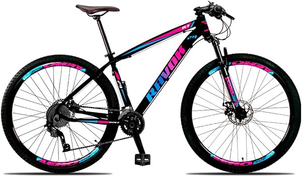 Bicicleta Aro 29 Ravok Alumínio Freios a Disco com Suspensão