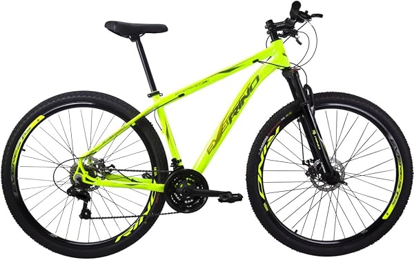 Bicicleta Aro 29 Rino Everest 24v Freio Hidráulico Câmbios Index com Trava
