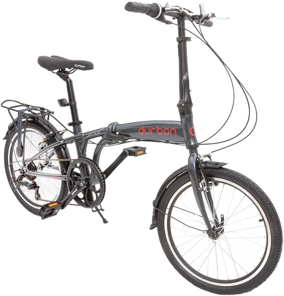 Bicicleta Dobrável Durban Sampa Pro Aro 20 6 Velocidades Alumínio