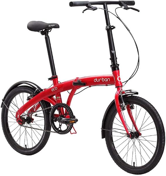Bicicleta Eco Dobrável Aro 20 1 Velocidade Durban