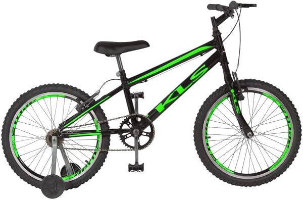 Bicicleta Free Gold Aro 20 Freio V-Brake MTB com Roda Lateral Kls