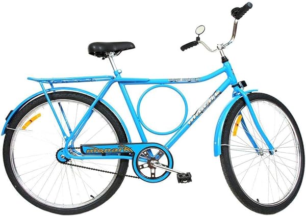 Bicicleta Monark Barra Circular Aro 26 Quadro Aço Carbono