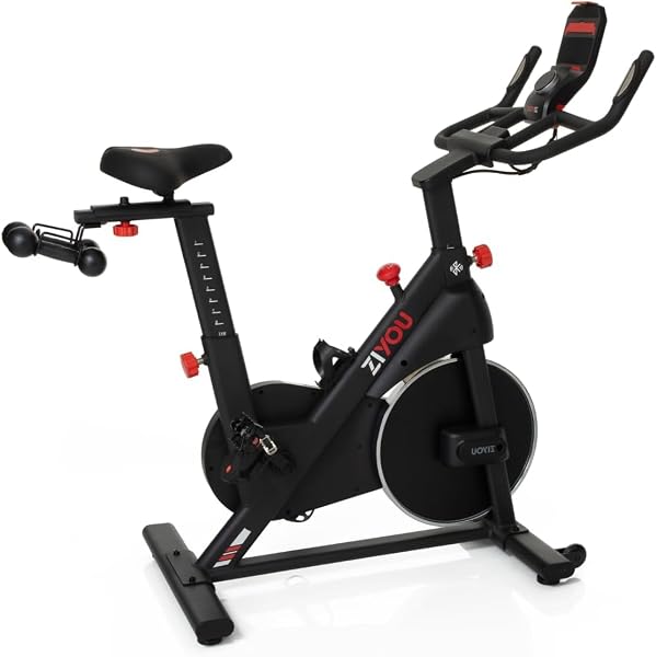Bicicleta Spinning Ergométrica Ziyou 150-S Bluetooth, Mecânica 13kg, Silenciosa