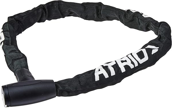 Cadeado de Corrente com Chave para Bike 8mm de Espessura 100cm em Poliéster Atrio - BI098