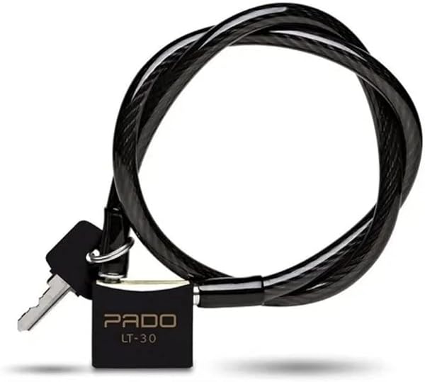 Cadeado para Bicicleta 30mm Preto Pado