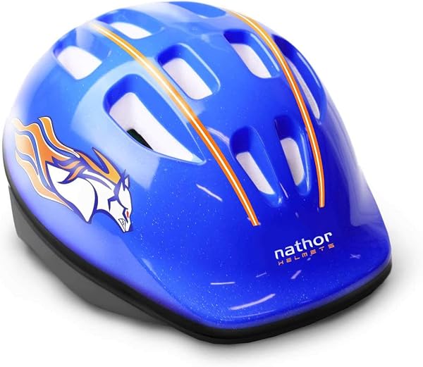 Capacete Infantil Azul para Bicicleta, Nathor