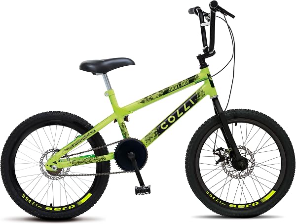 Colli Bike Bicicleta Skill Boy Aro 20 Aero Guidão Cross BMX Freios a Disco