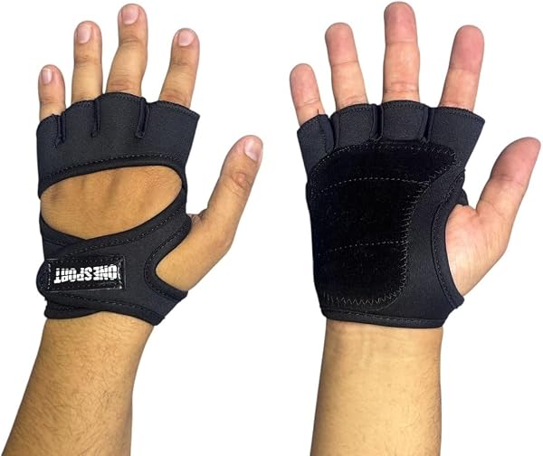 One Sport Osp5, Luva Adulto Unissex, Preto, Médio