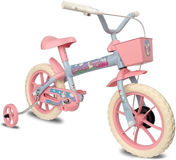 Verden Bicicleta Infantil Paty Aro 12 com Cestinha e Rodinhas